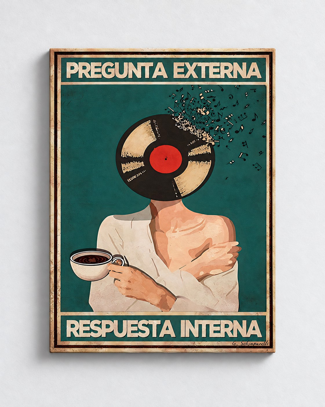 Pregunta externa, respuesta interna