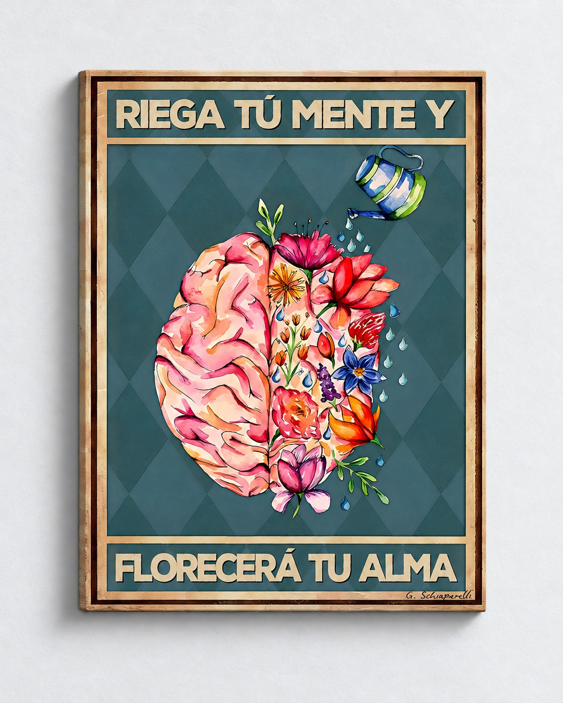 Riega tu mente y florecerá tu alma