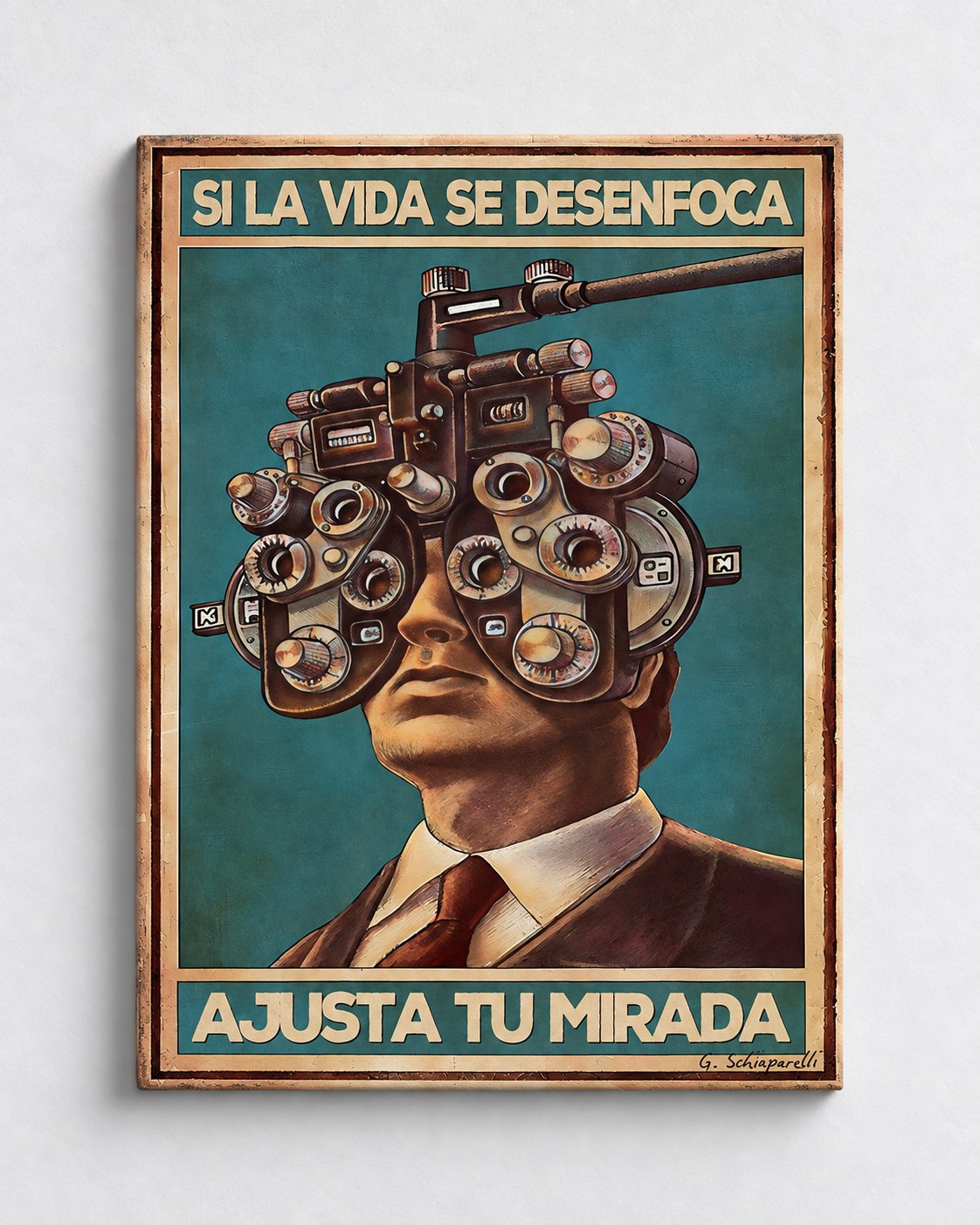 Si la vida se desenfoca, ajusta tu mirada