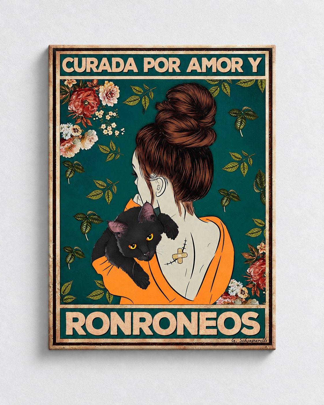 Curada por amor y ronroneos
