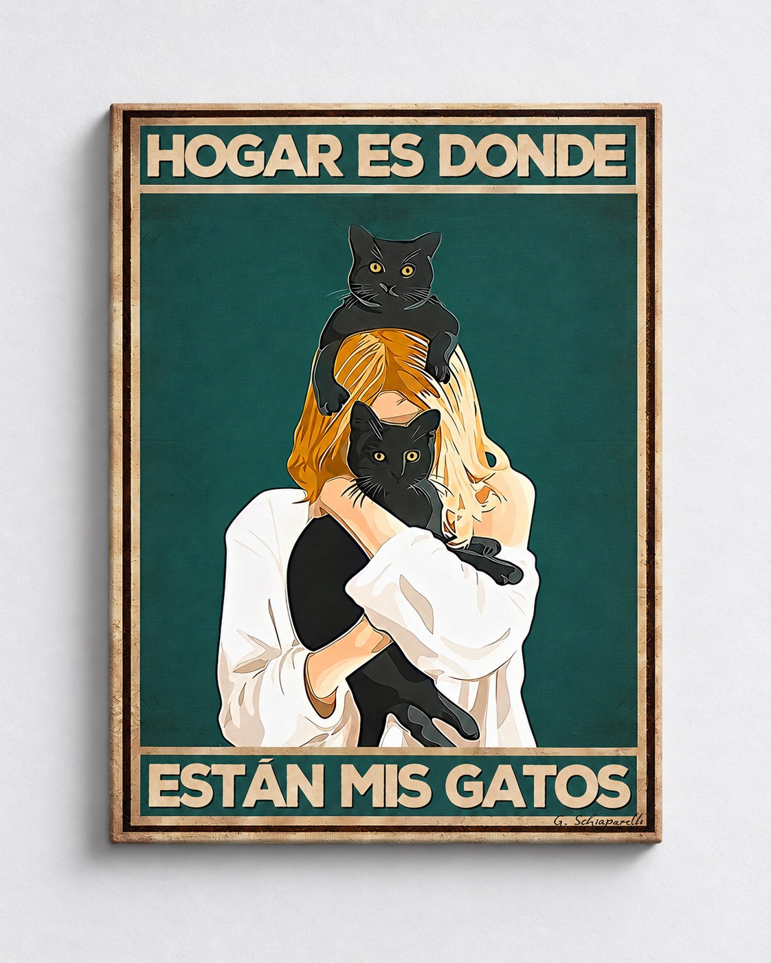 Hogar es donde están mis gatos