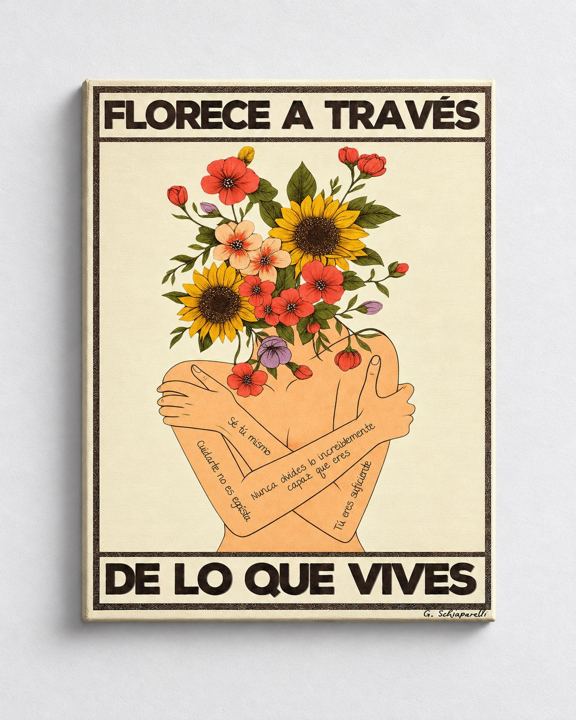 Florece a través de lo que vives — Crème & Sable
