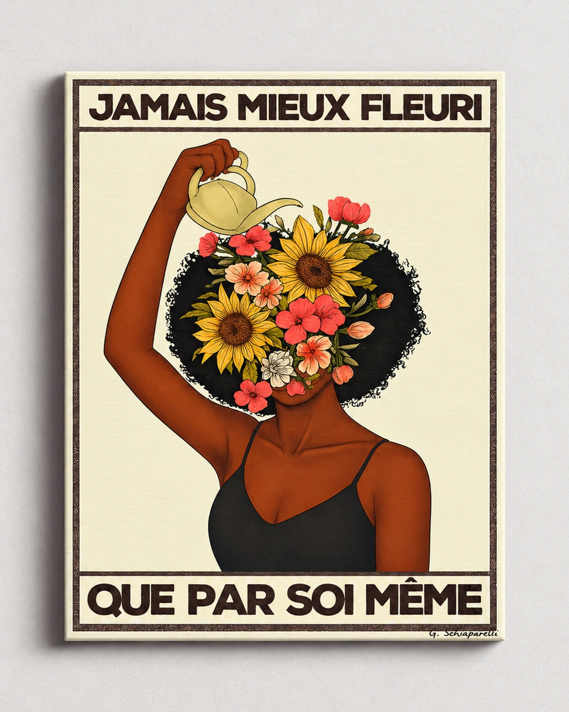 Jamais mieux fleuri que par soi-même — Crème & Sable