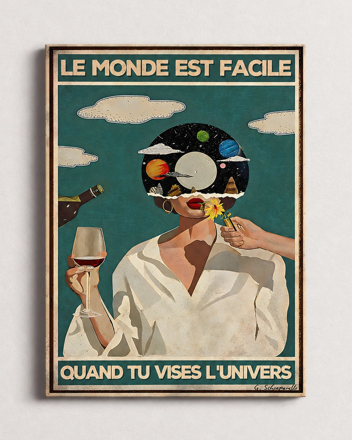 Le monde est facile quand tu vises l'Univers