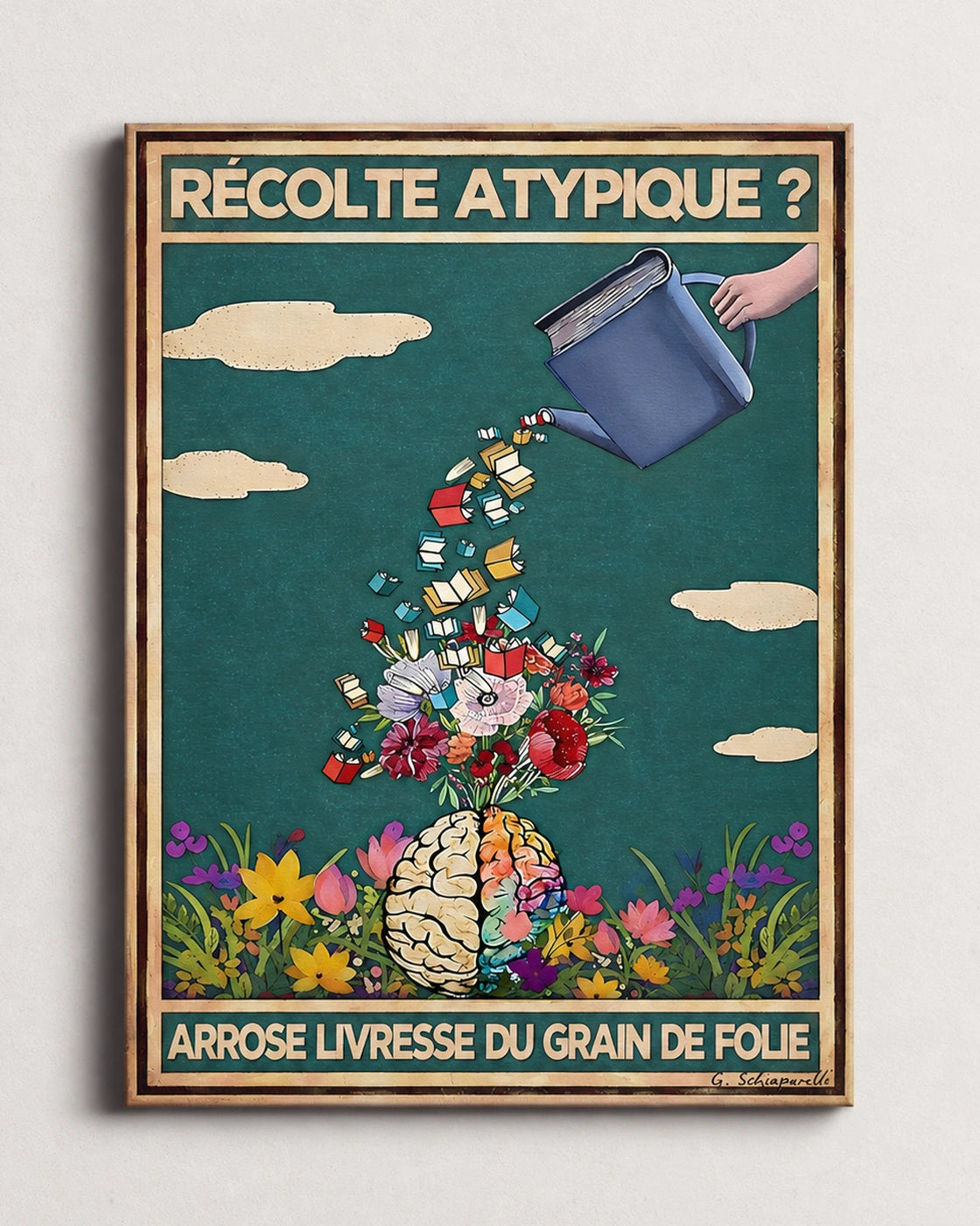Recolte atypique? Arrose livresse du grain de folie 