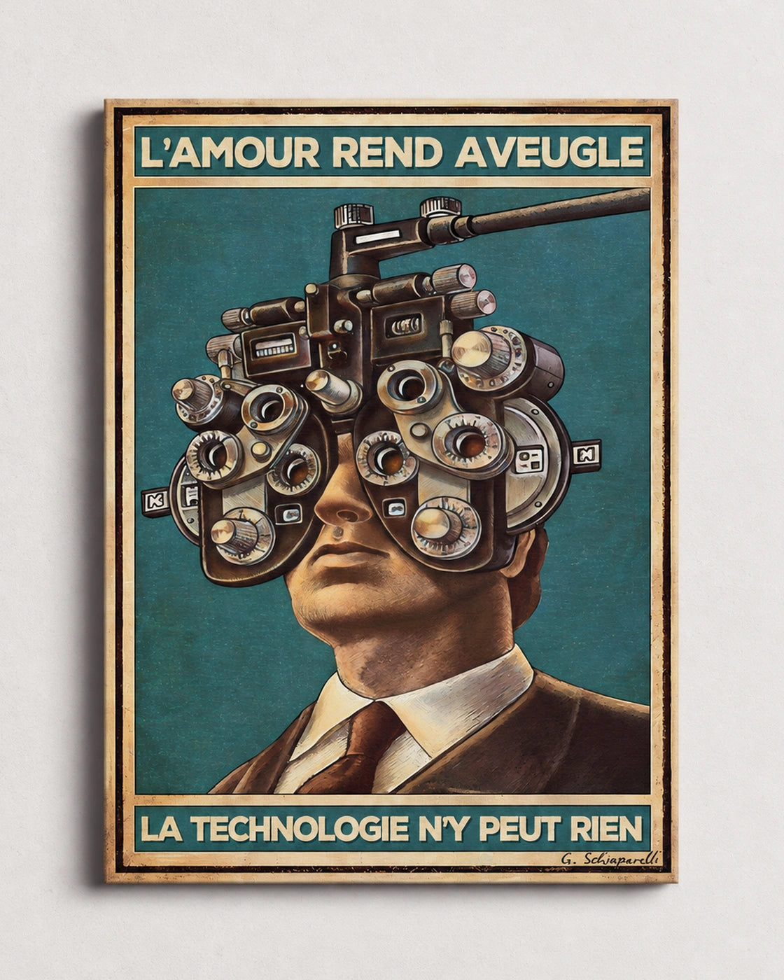 L'amour rend aveugle, la technologie n'y peut rien