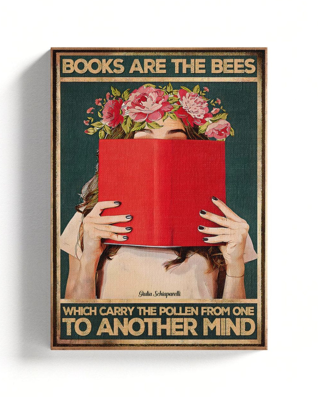 Books are the bees which carry the pollen from one to another mind
