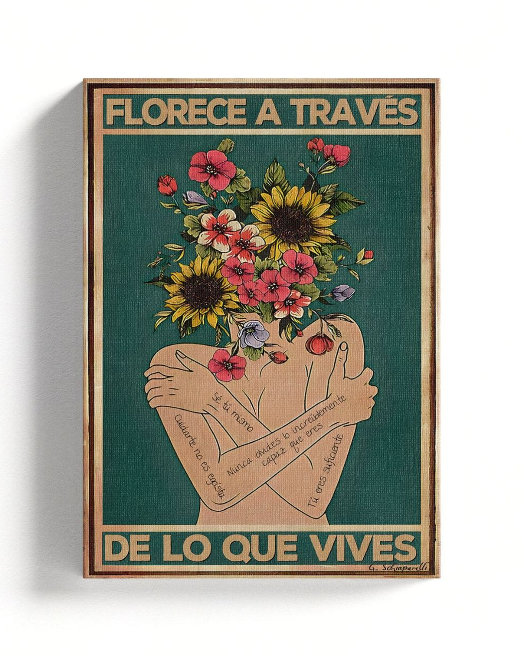 Florece a través de lo que vives 