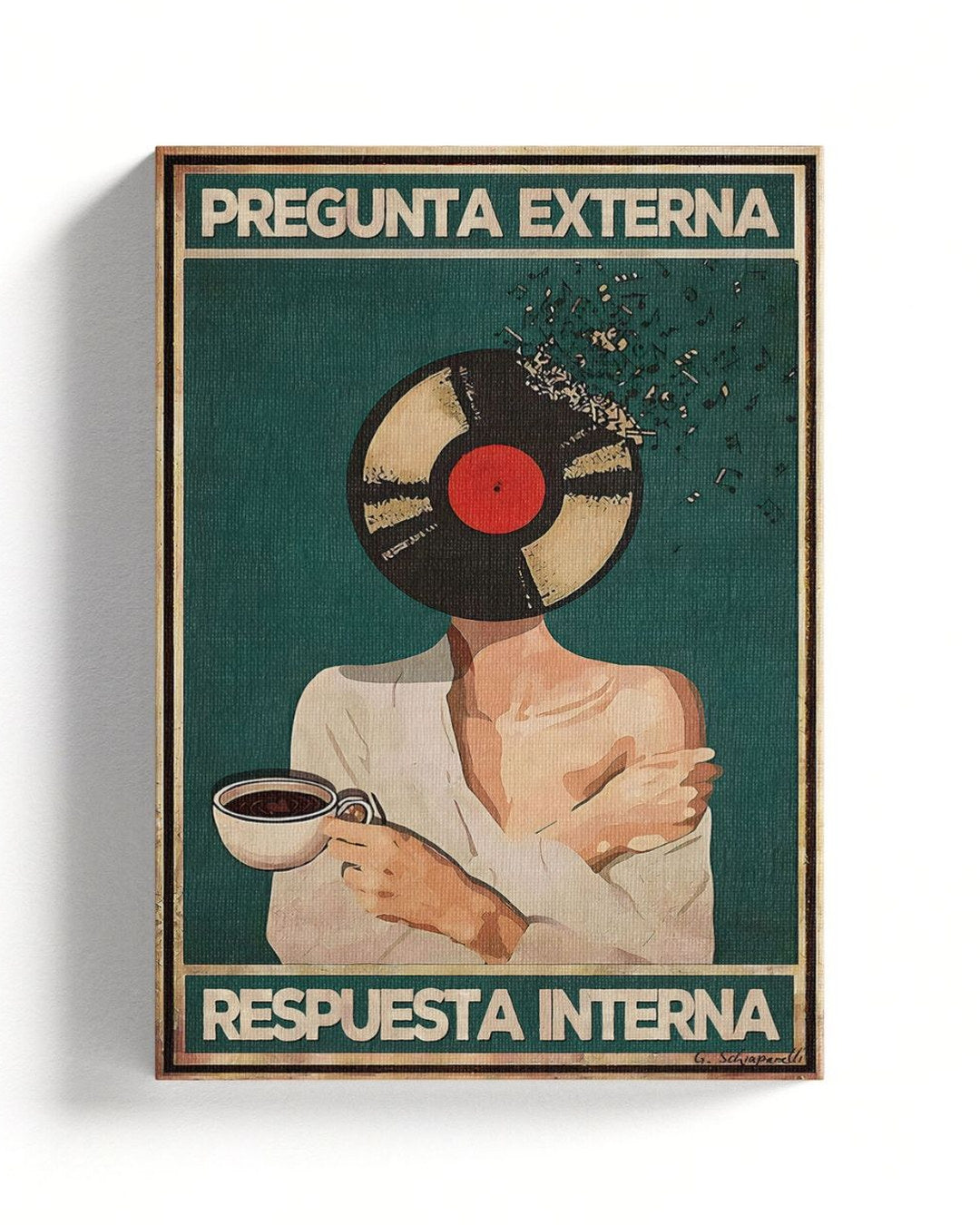 External question, internal answer 