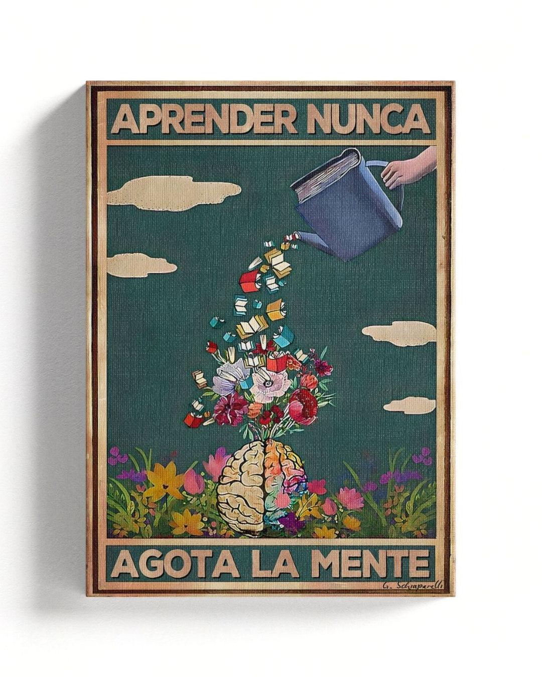 Aprender nunca agota la mente 