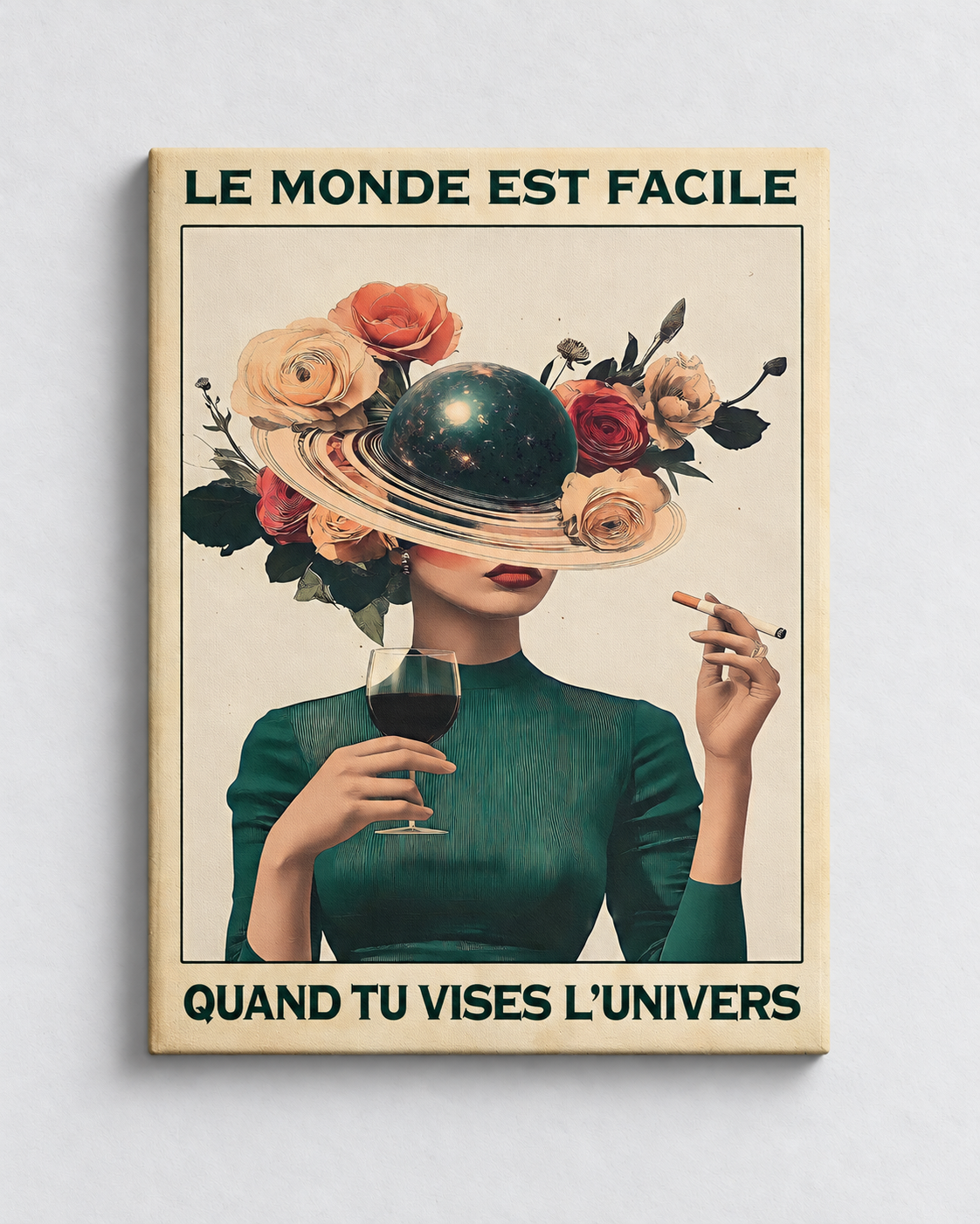 Le monde est facile quand tu vises l'Univers